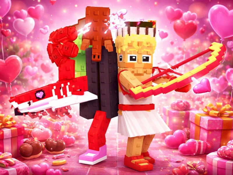 Brainrot Romantic Grande en Steal a Brainrot de San Valentin